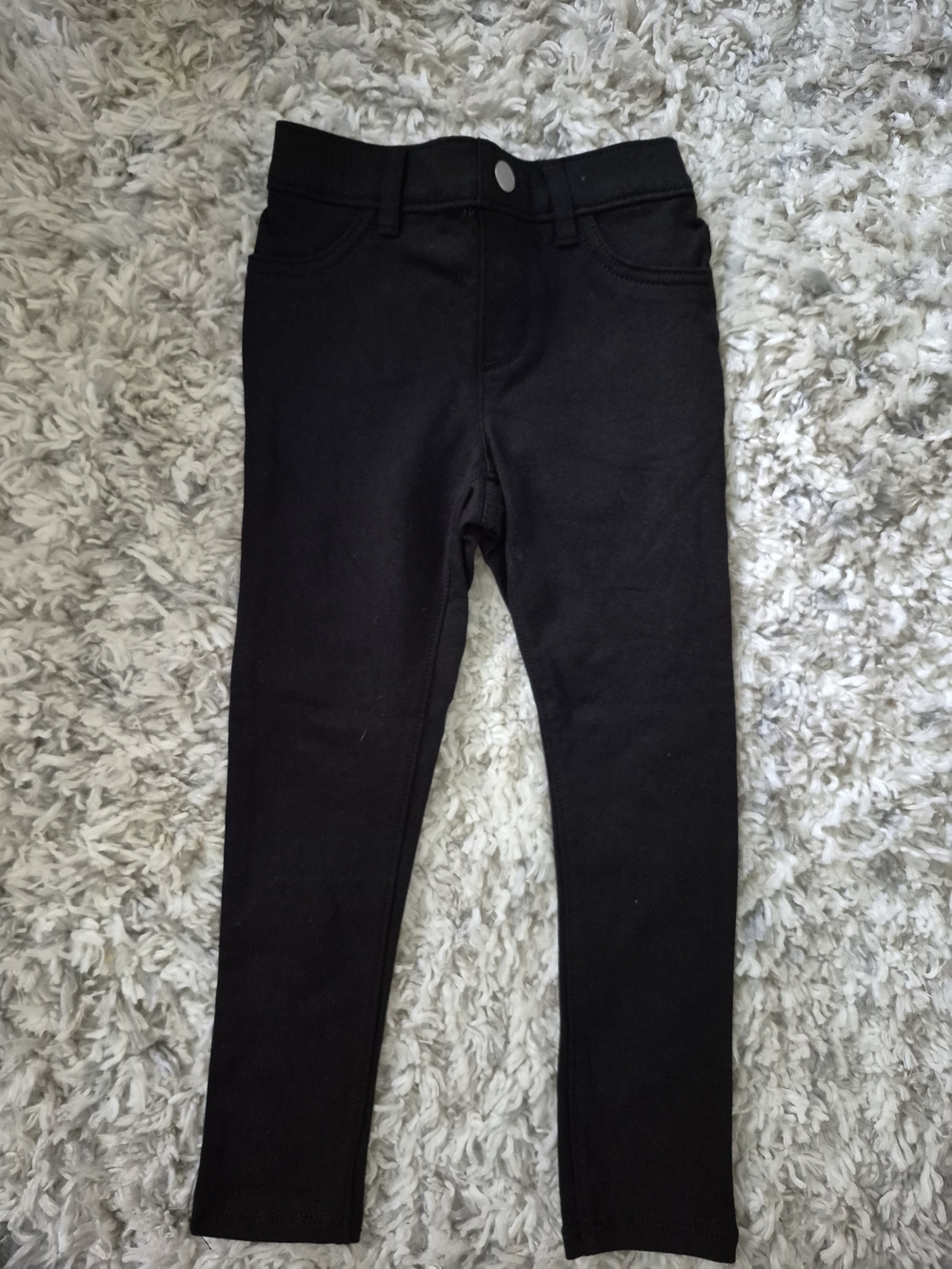 The Children's Place Ponte Black Pull-On Leggings